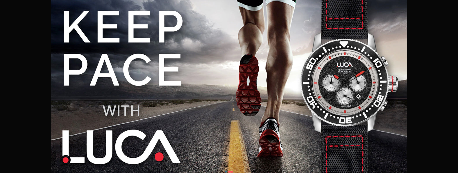 Embrace the Adventure/ LUCA Watches - Perfect for Active Lifestyles