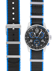 Apex Chronograph Watch - Azzurro