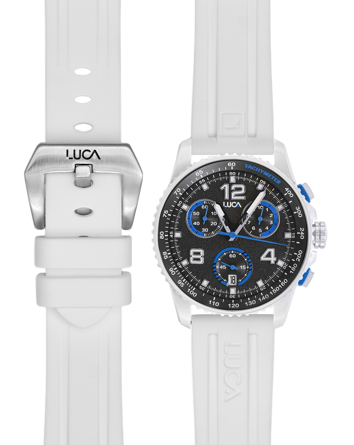 Apex Chronograph Watch - Azzurro