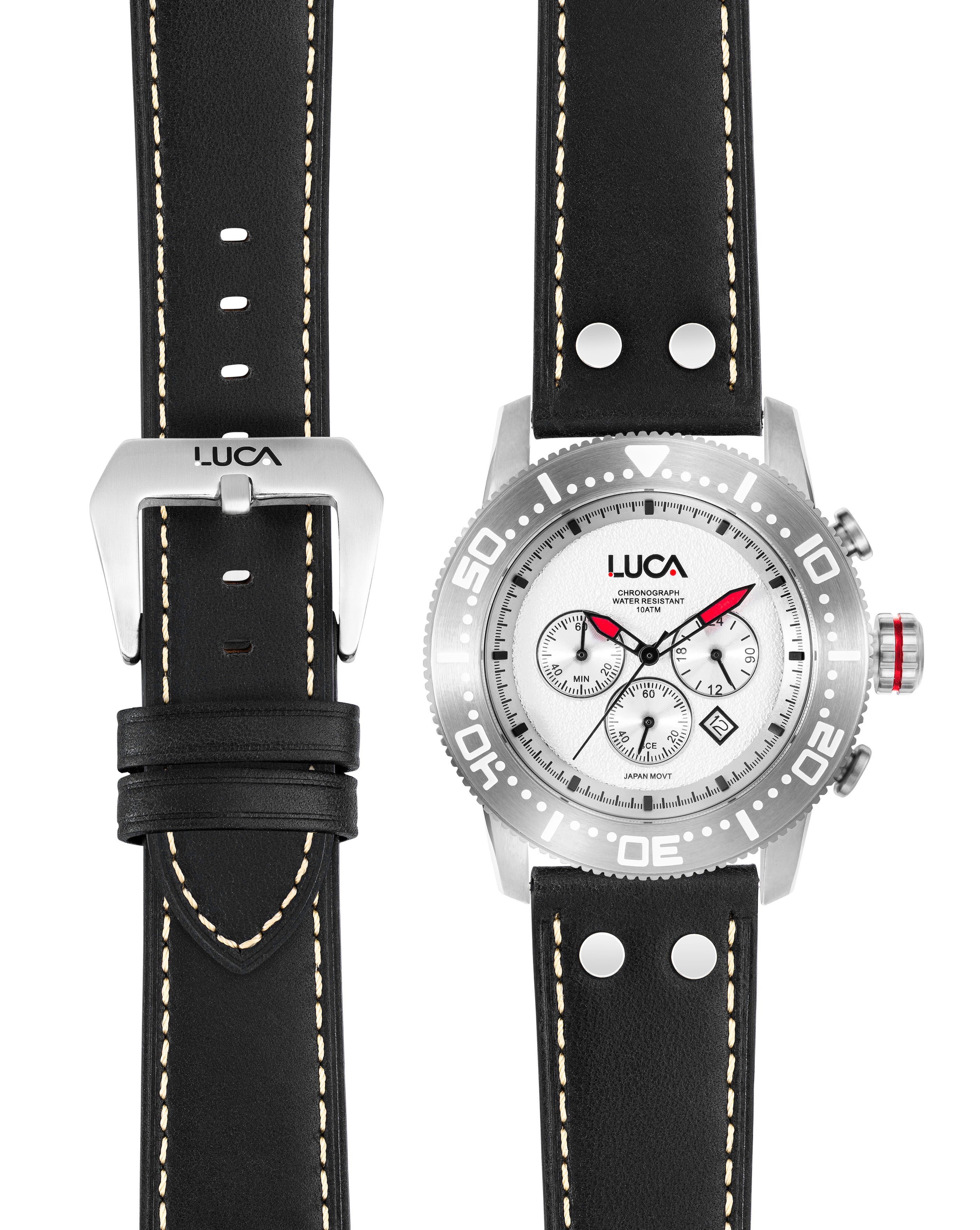Summit Chronograph Watch - Pearl – Luca Watch