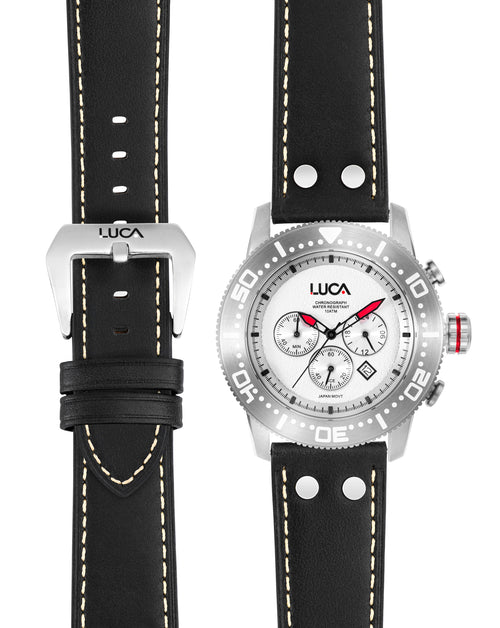 Summit Chronograph Watch - Pearl