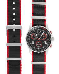 Apex Chronograph Watch - Rosso