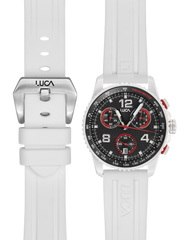 Apex Chronograph Watch - Rosso