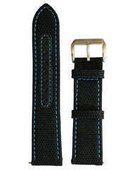 Hybrid 22mm Black Watch Bands