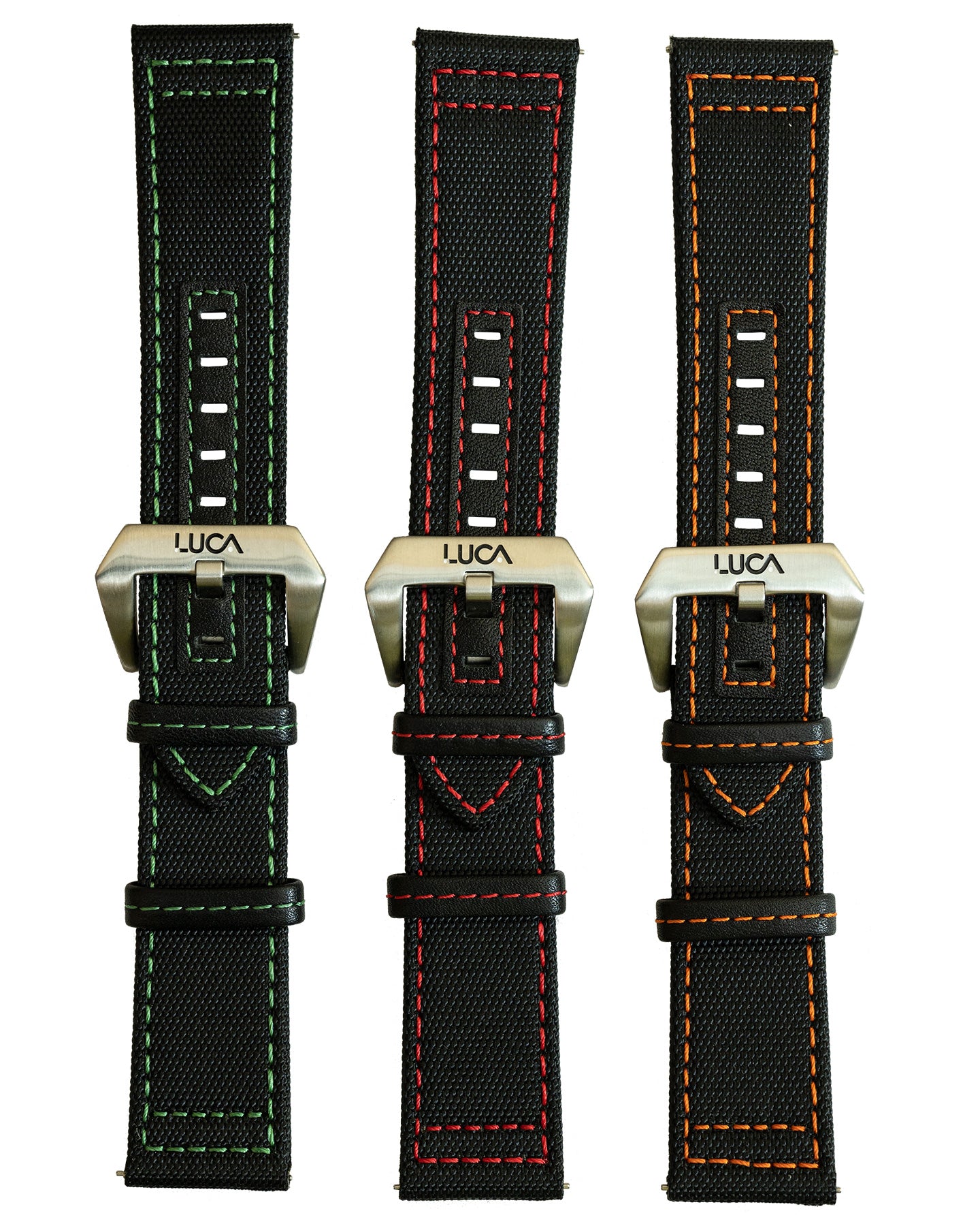 Hybrid 24mm Black Watch Bands