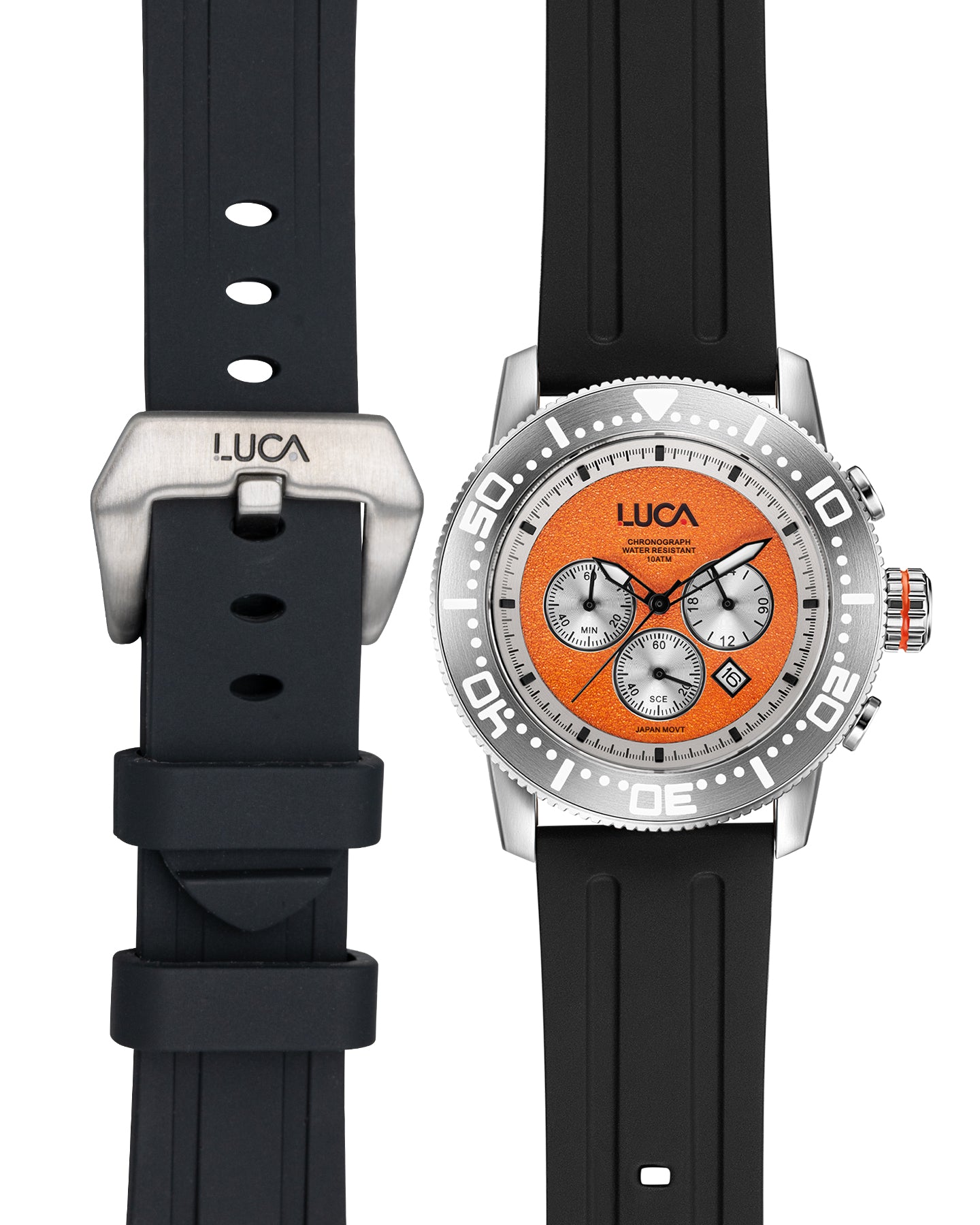 BR-1 Flame Men's Chronograph Watch