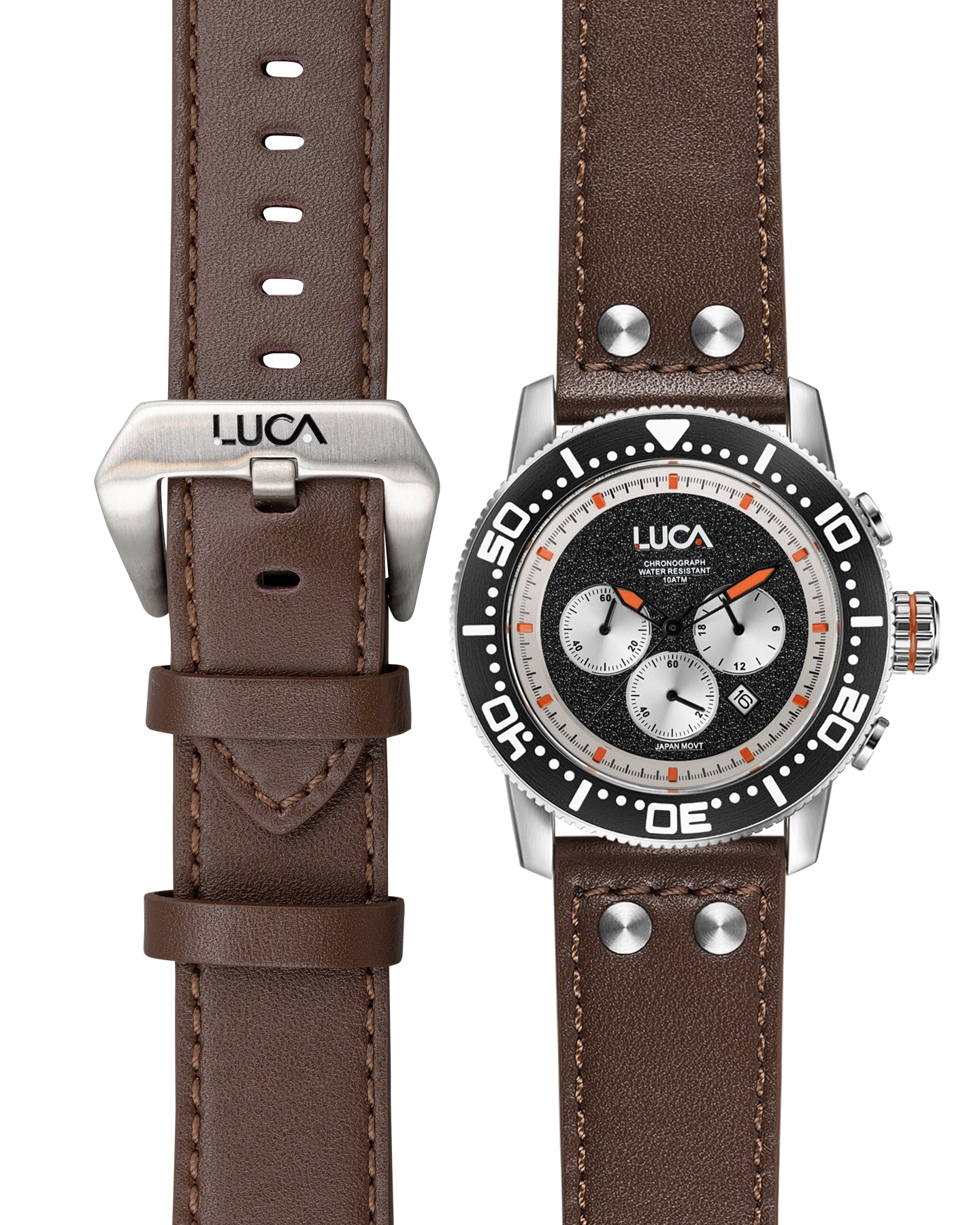 CH-1 Obsidian Flame Men's Chronograph Watch