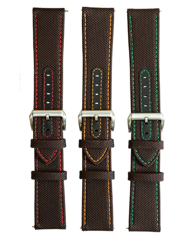 Hybrid 24mm Brown Watch Bands