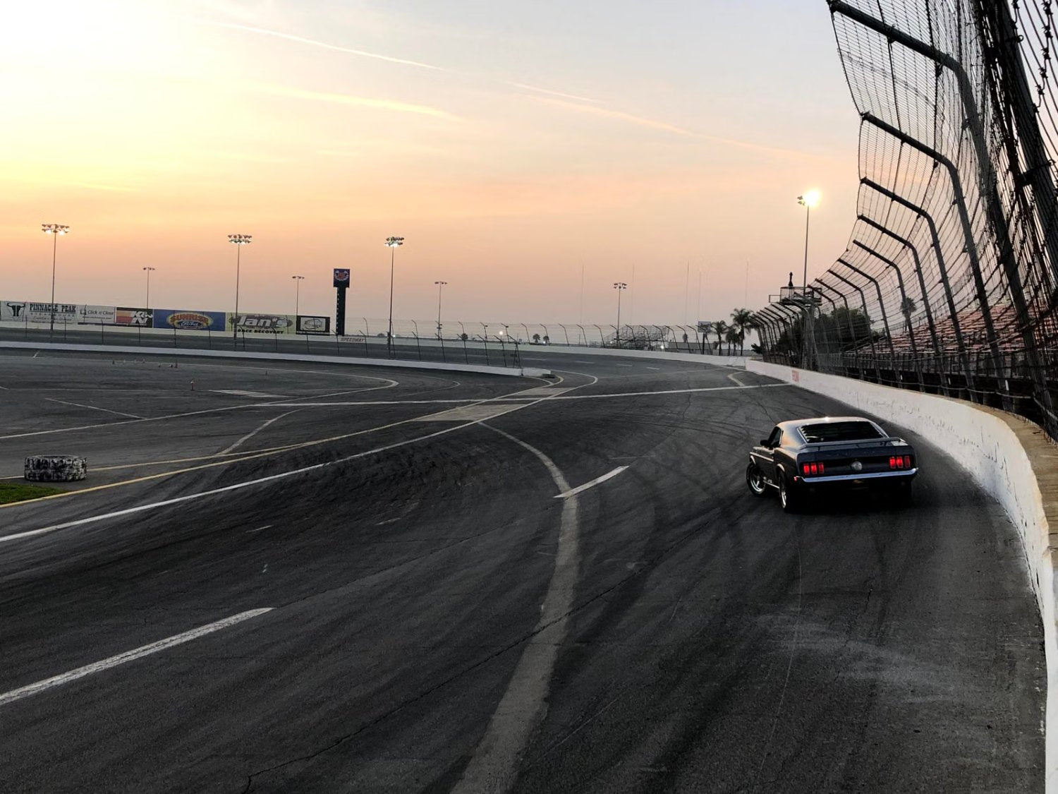 At the Track